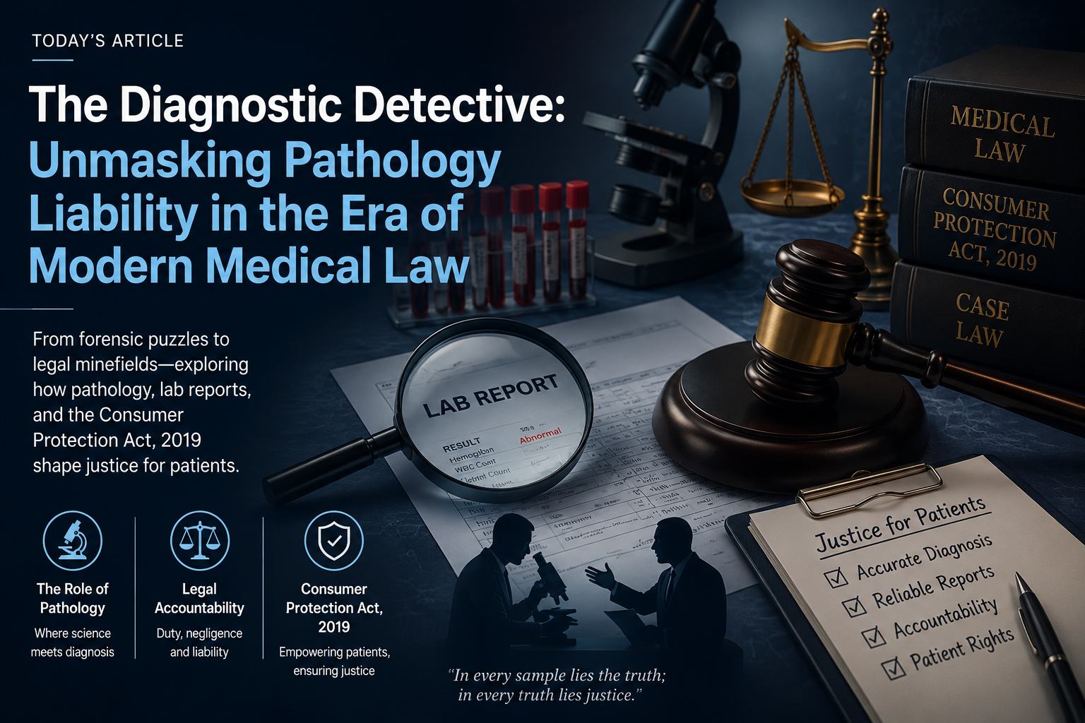 Unmasking Pathology Liability in the Era of Modern Medical Law — JTS Lex Legal Insights