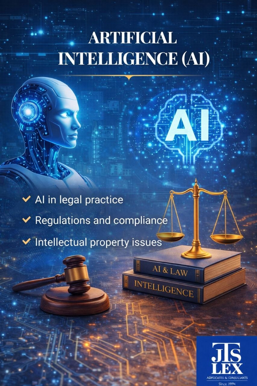 Artificial Intelligence Law Legal Services — JTS Lex Lucknow