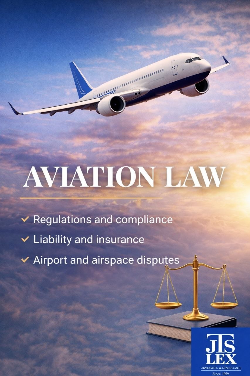 Aviation Law Legal Services — JTS Lex Lucknow