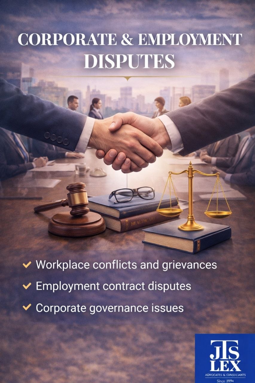 Corporate & Employment Legal Services — JTS Lex Lucknow