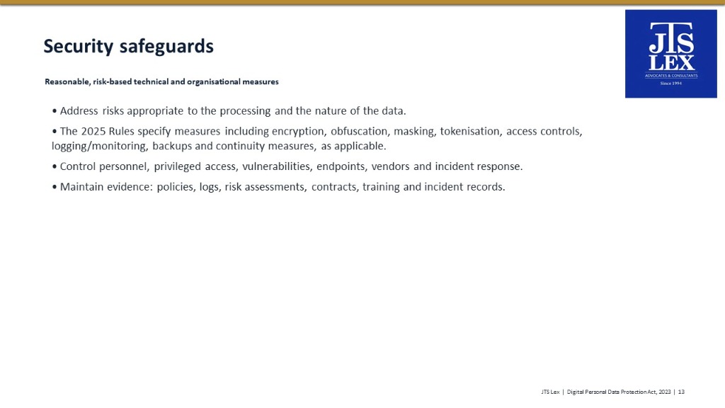 Security safeguards